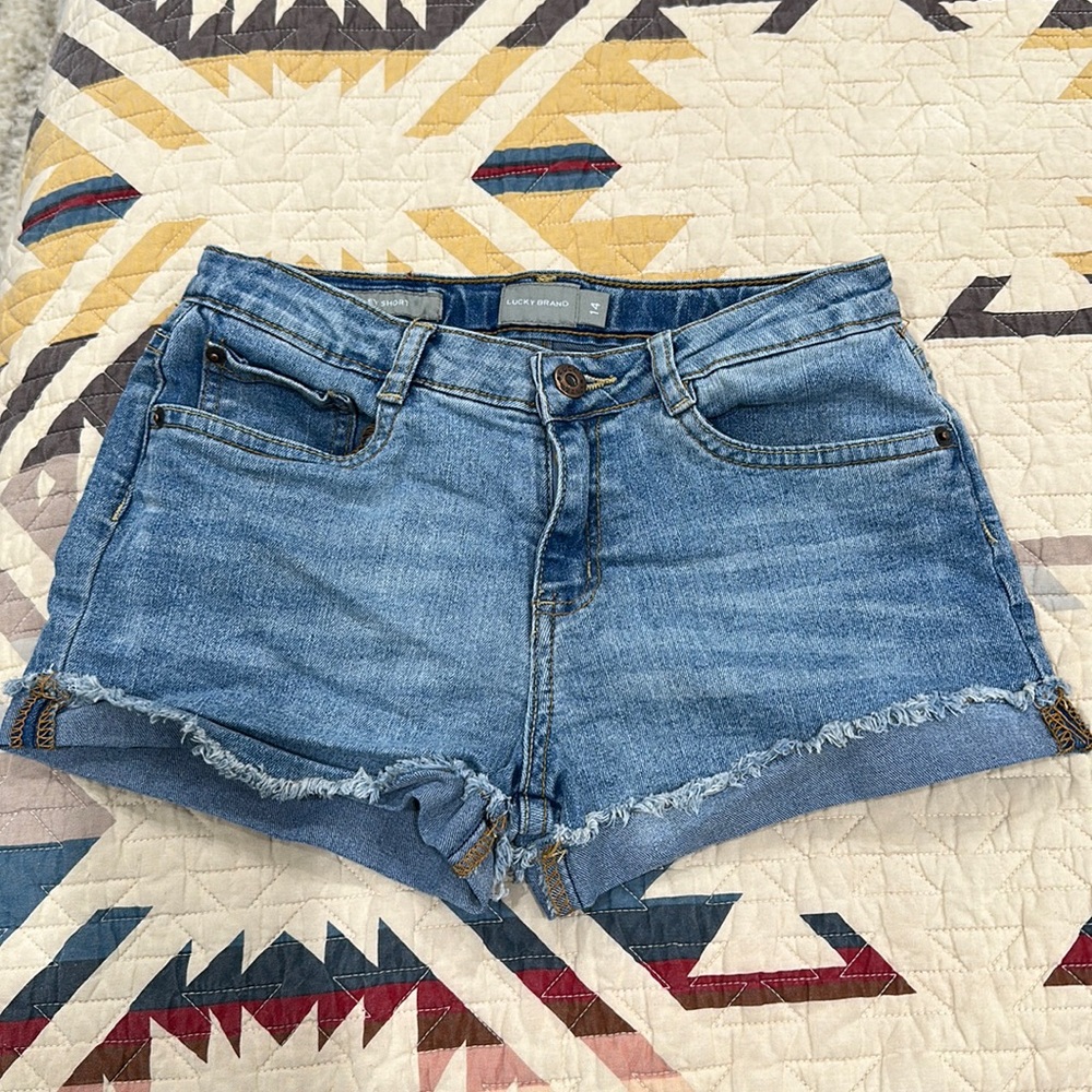 Lucky brand girls Riley short shorts